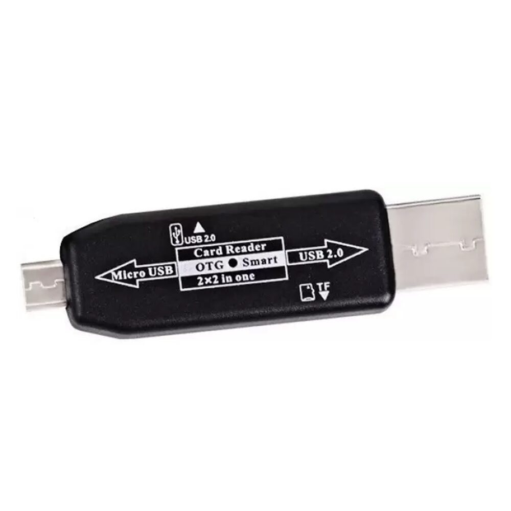 

Captcha USB Male To Micro USB OTG Adapter With USB Hub and TF Memory Card Reader