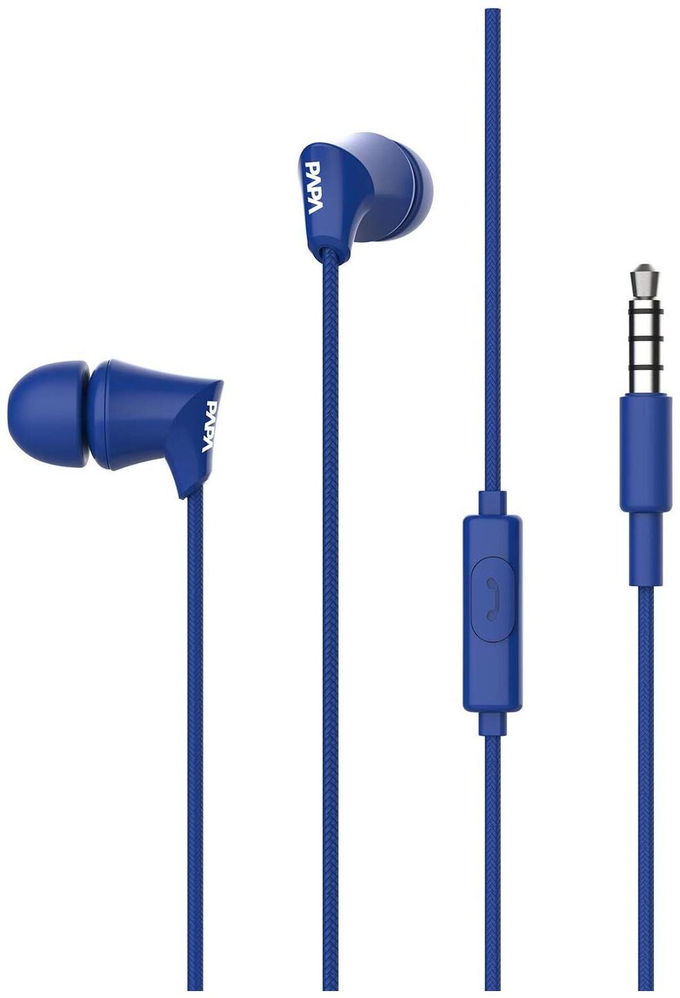 

PAPA PROTECT EFN10W01 In-Ear Wired Headphone ( Blue )