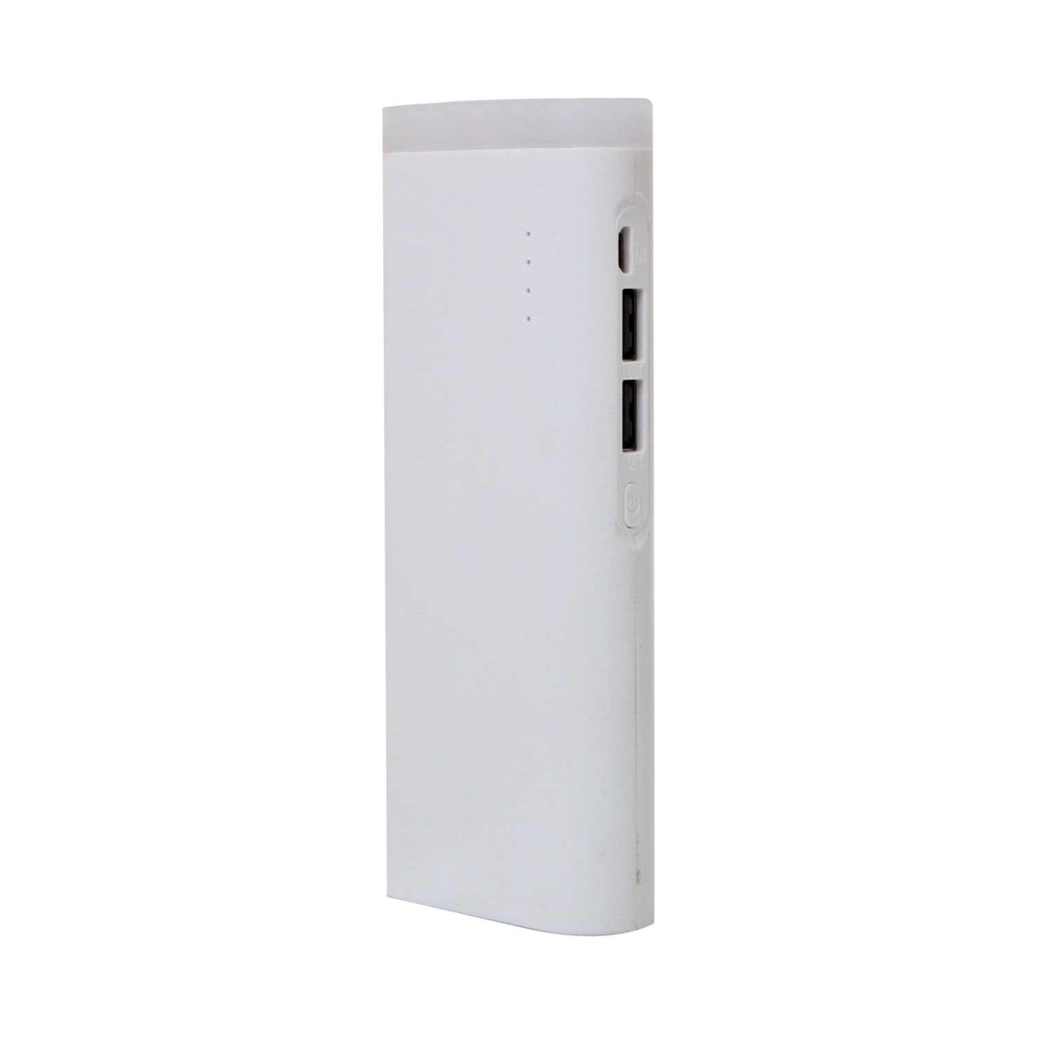 

PB-Hefty Tall Torch 15000 mAh Portable Power Bank - White