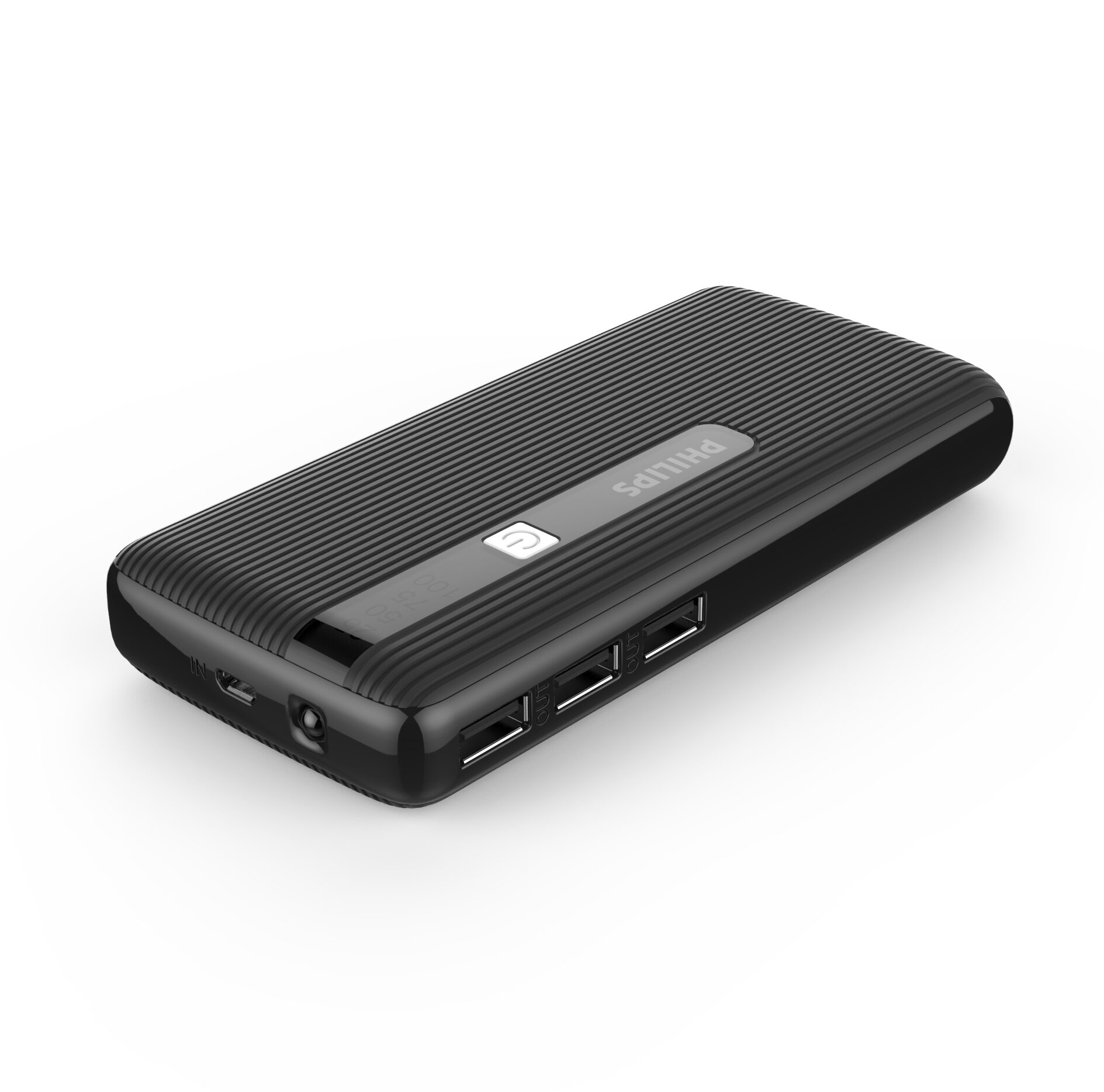 

Philips 10000 mAh Power Bank - Black