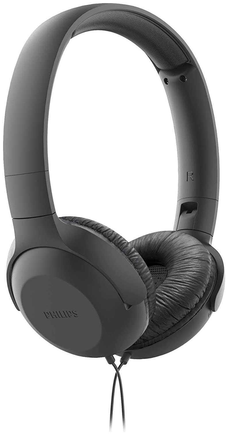 Philips TAUH201BK Over Ear Wired Headphone Grey by True Accessories