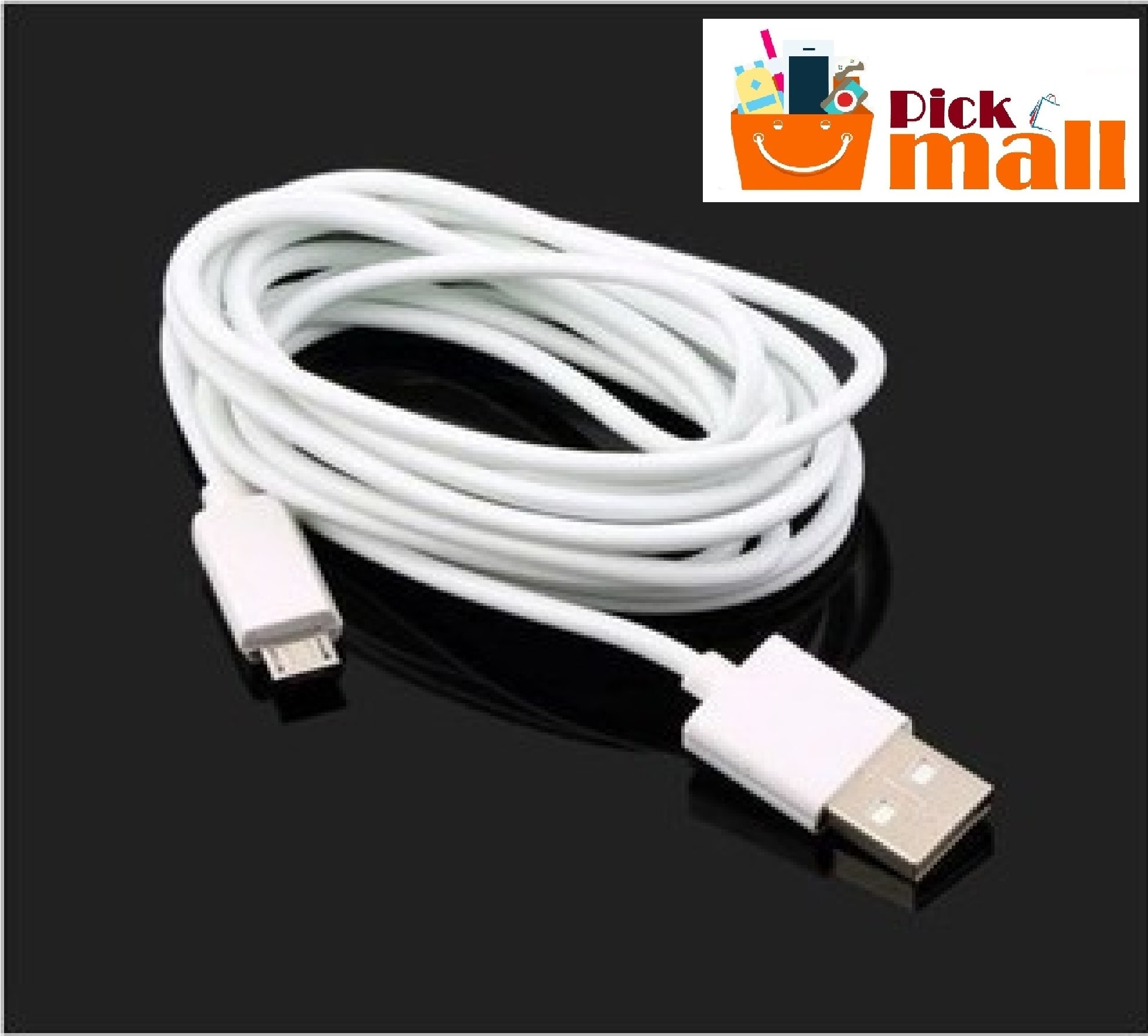 

PICKMALL Data Charging Type-C Cable ( 1-1 5m White )