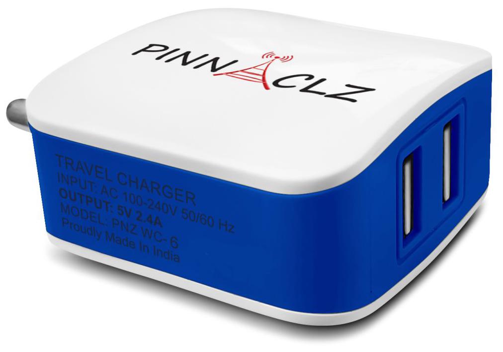 

Pinnaclz Wall Charger - 2 USB Ports