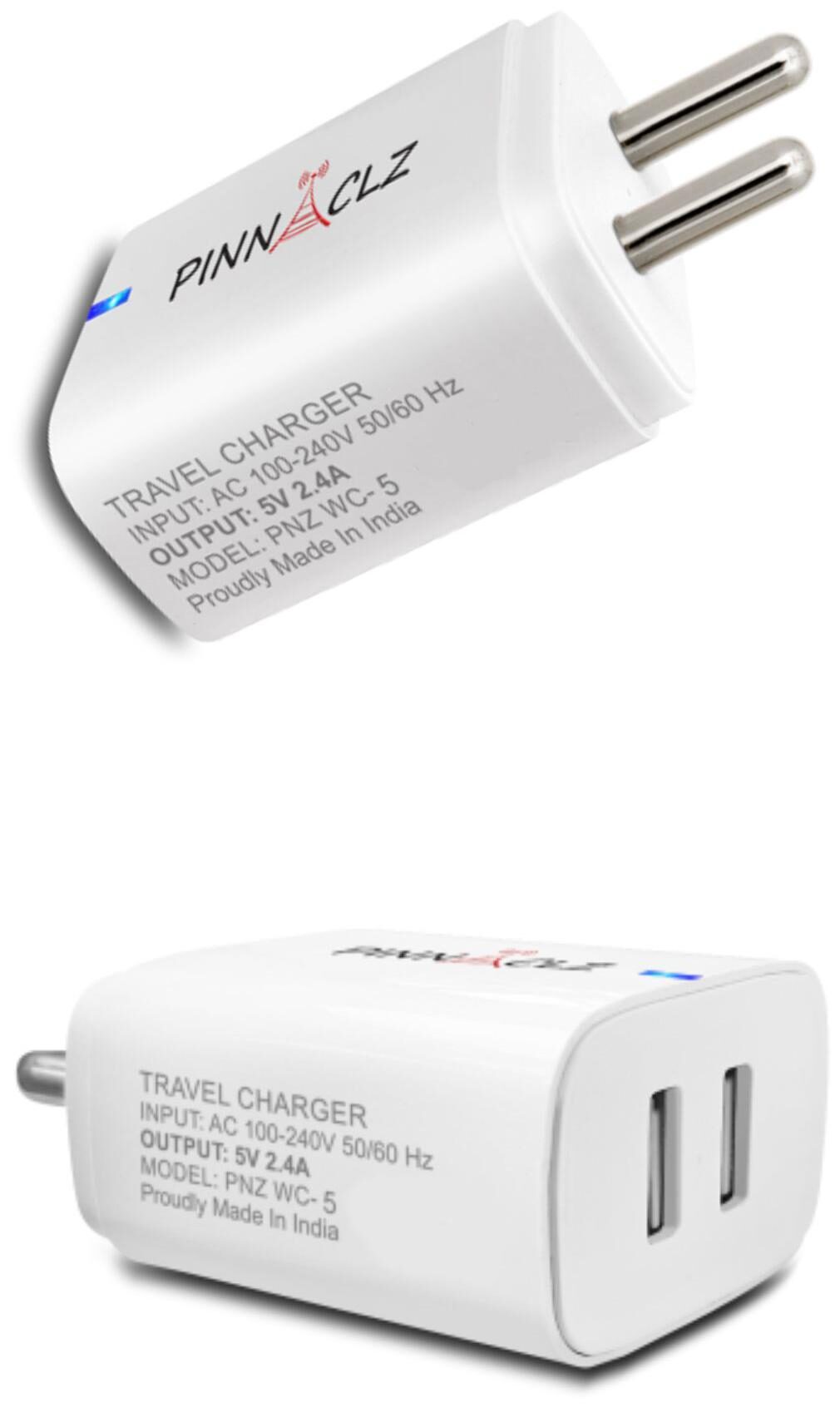 

Pinnaclz Wall Charger - 2 USB Ports