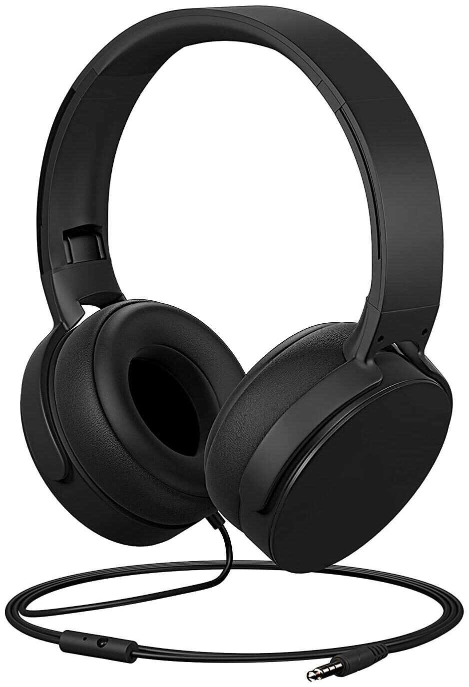 

PLATINA On-Ear Wired Headphone ( Black )