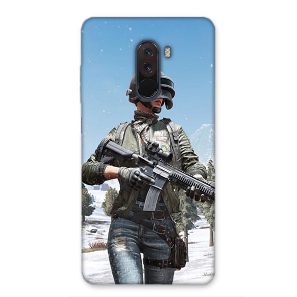 

SY Gifts Plastic Back Cover For Poco F1 ( Multi )