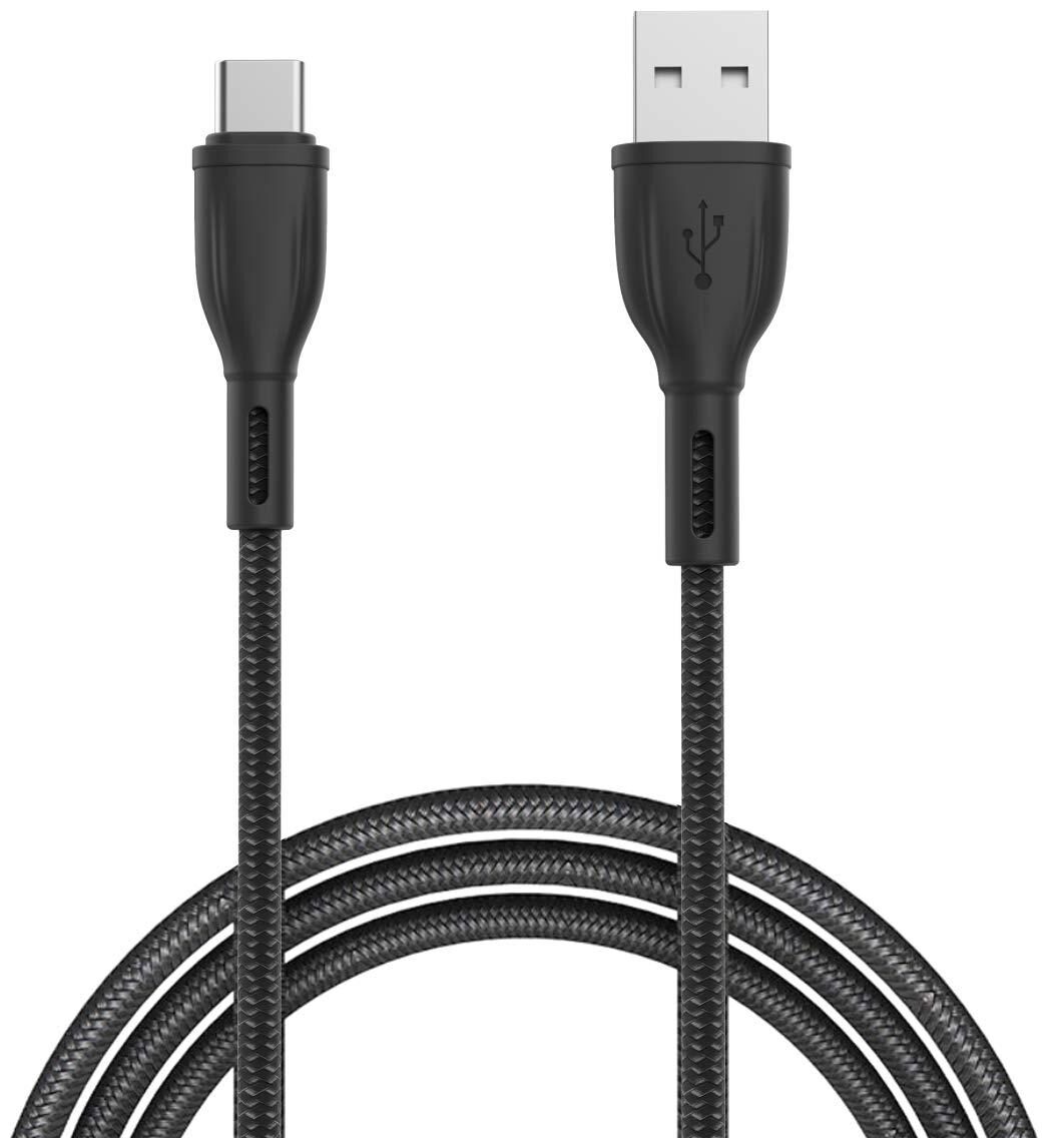 

Portronics Data Charging Type-C Cable ( 1 2 m Black )