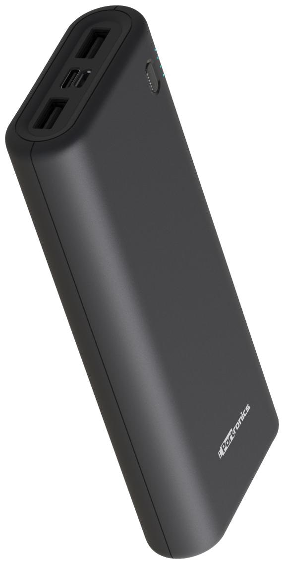 

Portronics POR-1017 20000 mAh Portable Power Bank - Black