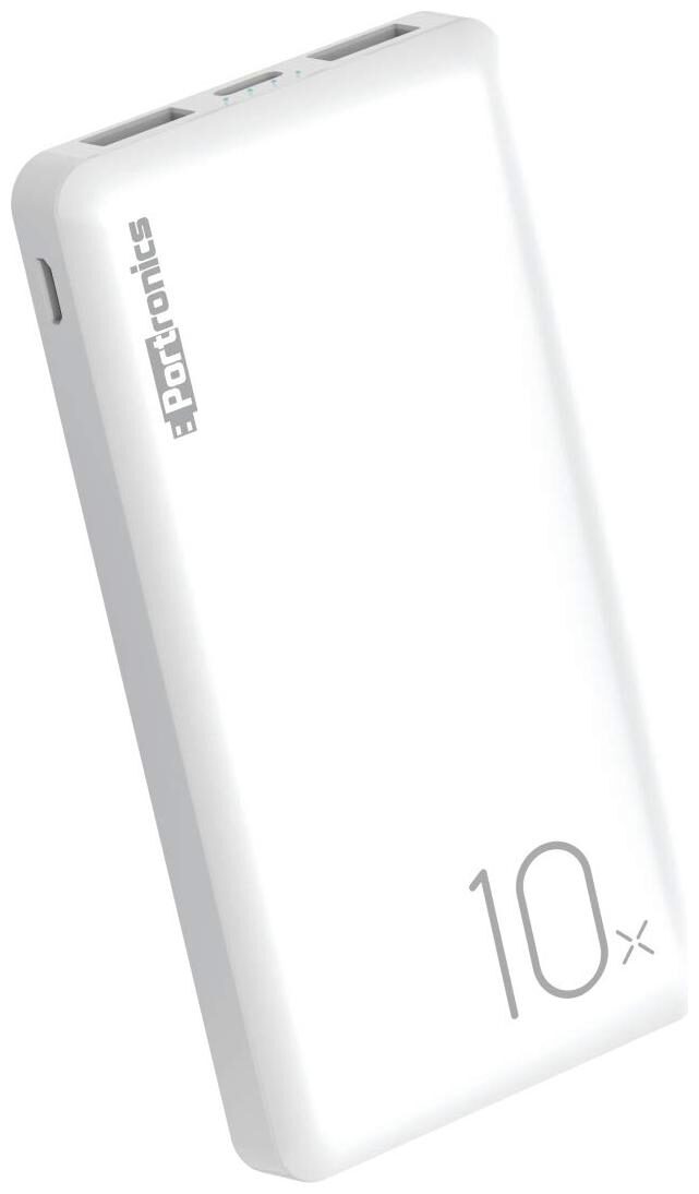 

Portronics POR-1049 10000 mAh Portable Power Bank - White