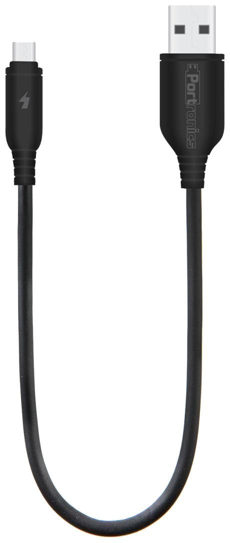 

Portronics POR-382 Data Charging Micro USB Cable ( 0 2-0 5m Black )