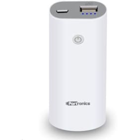 Portronics Power Drum POR 345 5200 mAh Power Bank (White)