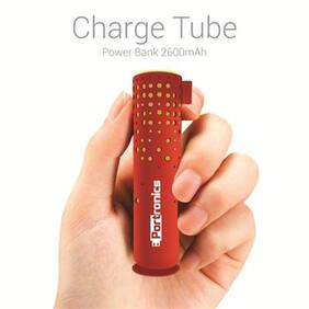 Portronics POR-544 Charge Tube 2600 mAh Power Bank (Red)