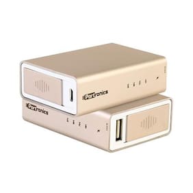 Portronics POR 275 5200 mAh Power Bank (Golden)