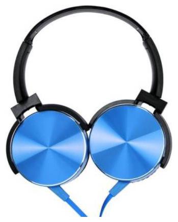 

PRANSHU SHOPPE Over-Ear Wired Headphone ( Blue )