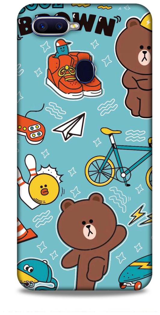 

Printastic Plastic Back Cover For OPPO F9 ( Multi )