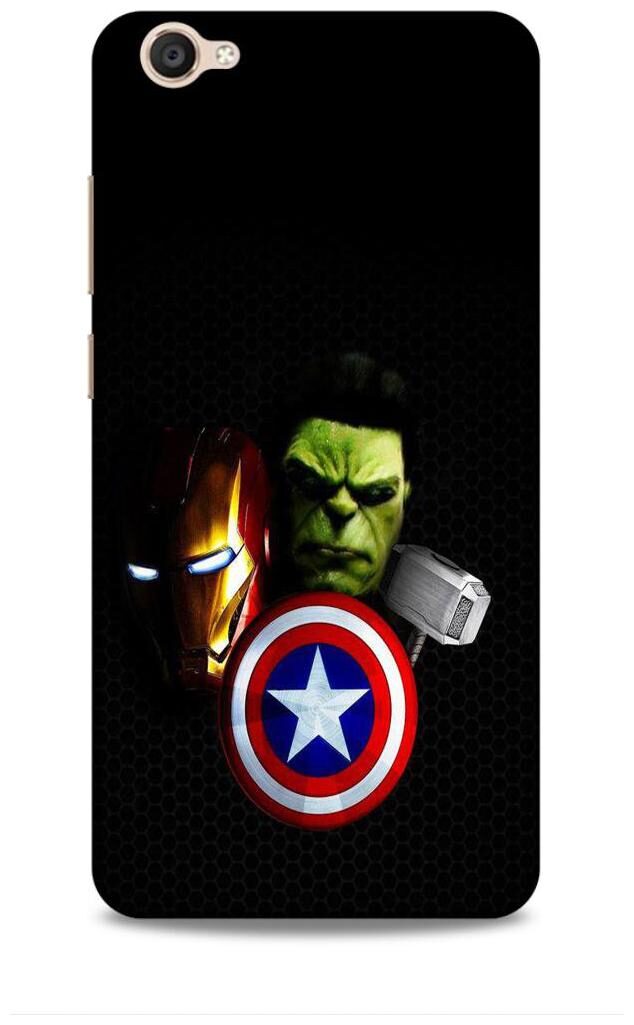 

Printastic Vivo Y55L ( Vivo 1603 ) Designer Printed Hard Back Cases and Covers ( Superhero Avengers )