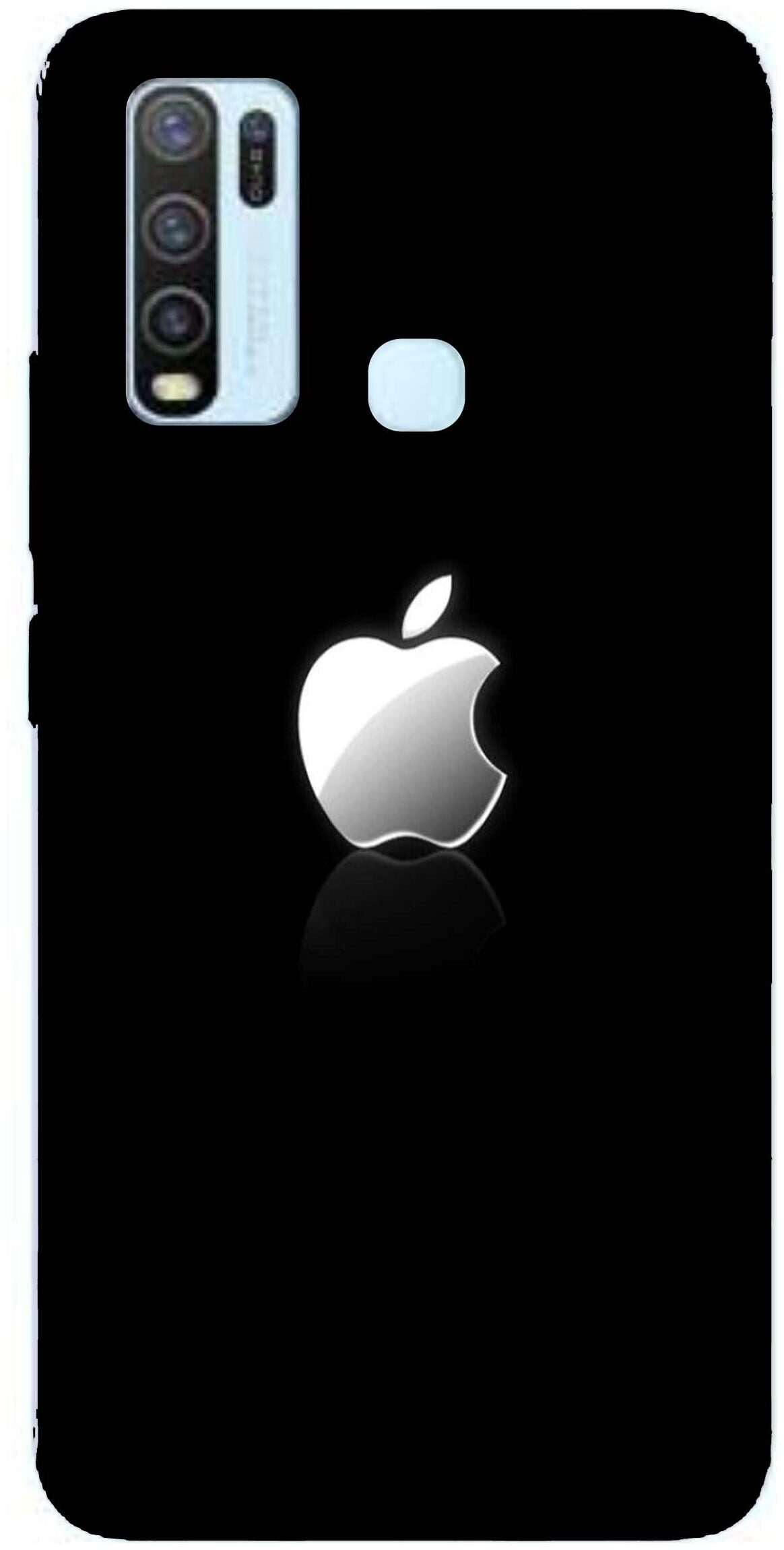 

PRINTKING Silicone Back Cover For Vivo Y50 ( Blue )