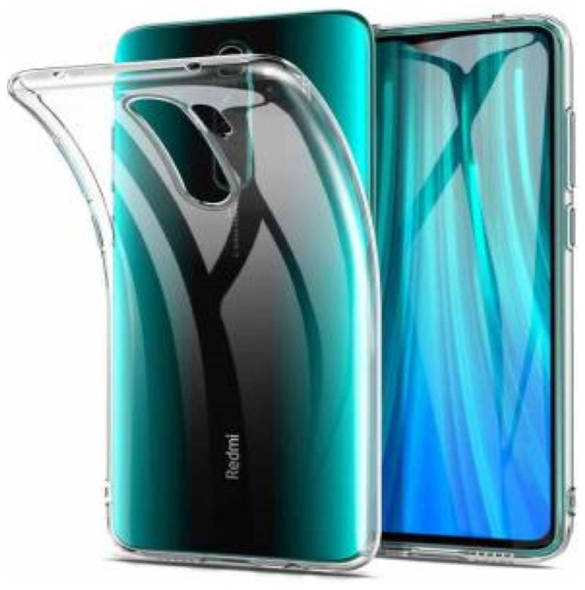 

PRINTKING Silicone Back Cover For Xiaomi Redmi 9 ( Transparent )