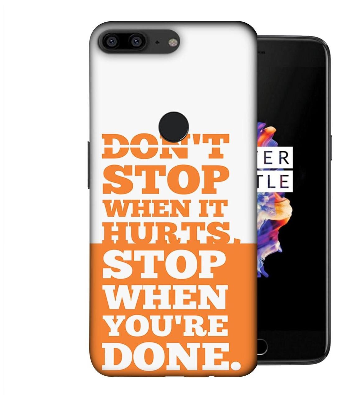 

Printvisa Back Cover For One Plus 5T (Multi Color)