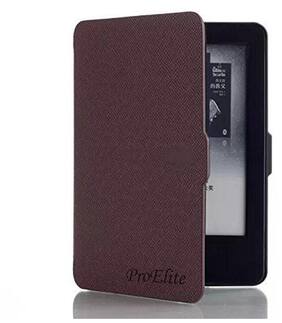 ProElite Book Cover For Kindle Wifi ereader 7th Generation (Brown)