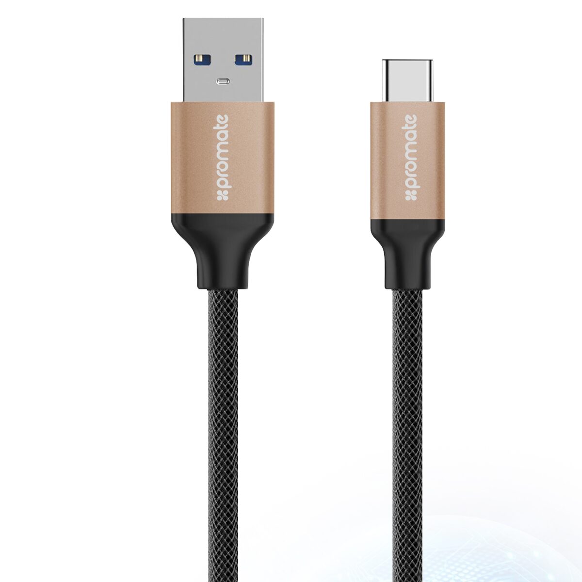 

Promate Mobile USB Cable (Gold Black)