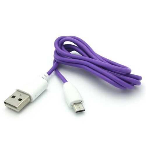 

Purple 3ft Micro USB Cable Fast Charge Power Wire Data Sync Cord for CELL PHONES