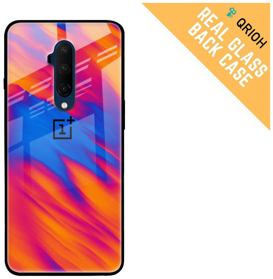 

Qrioh Silicone Back Cover For OnePlus 7T Pro ( Multi )