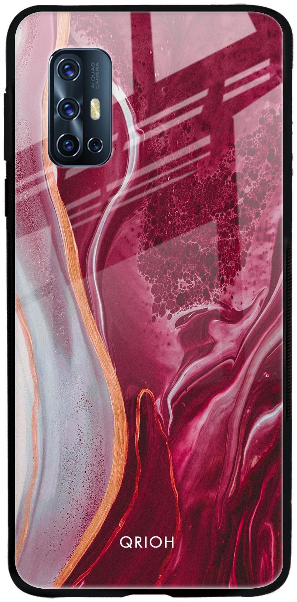 

Qrioh Silicone Back Cover For Vivo V17 ( Multi )