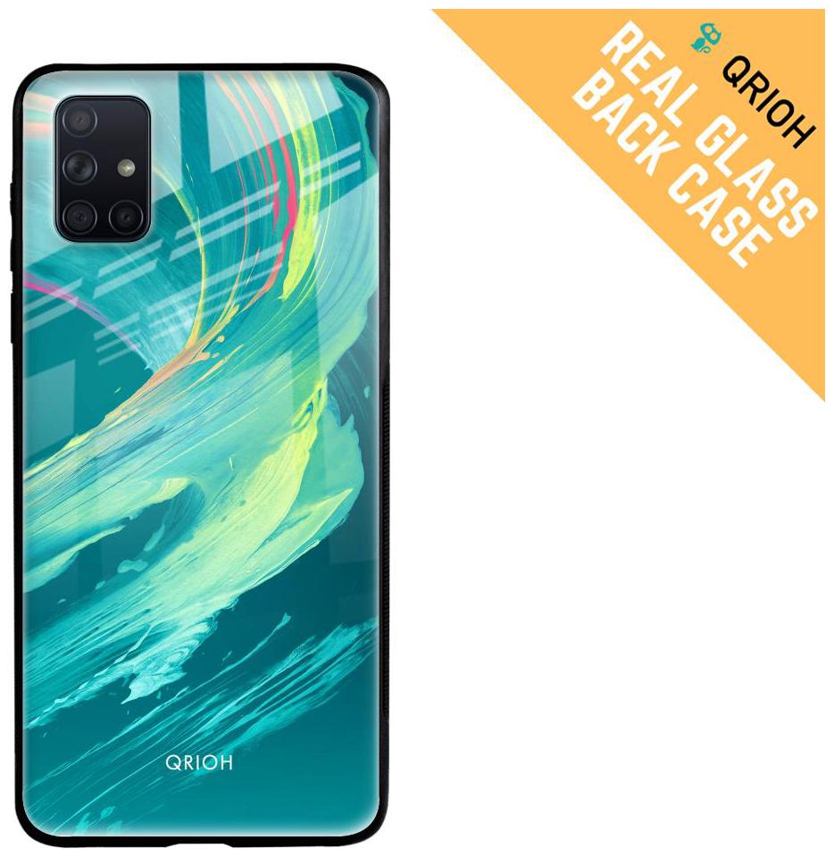 

Qrioh Back Cover For Samsung Galaxy A71 Multi Color