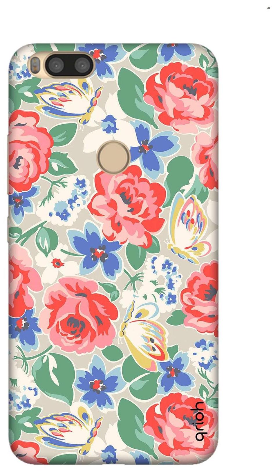 

Qrioh Printed Designer Case Cover for Billion Capture Plus - Colorful Flowers Case