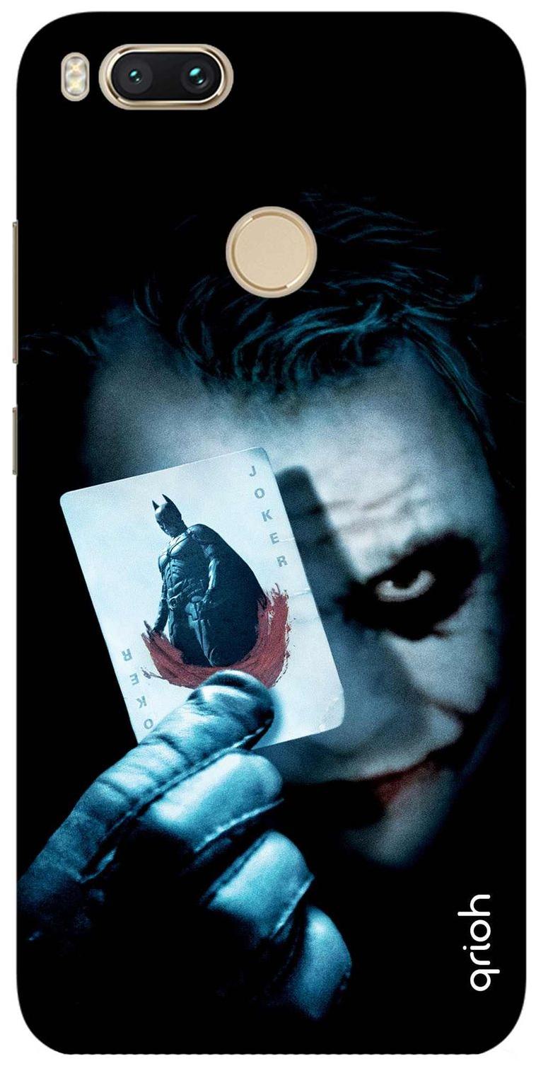 Qrioh Printed Designer Xiaomi Mi A1 Back Cover Case Joker Hunt Case by Qrioh Retail