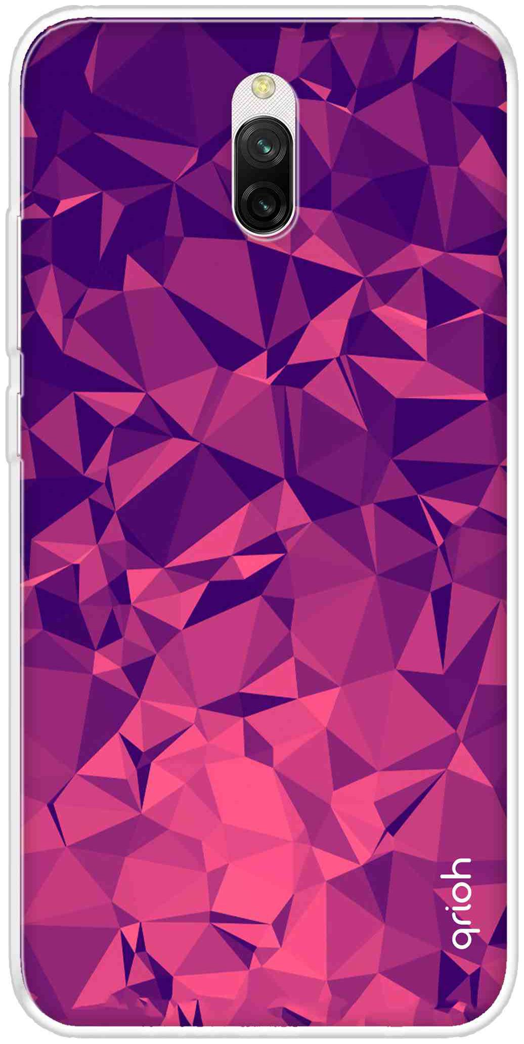 

Qrioh Printed Redmi 8A Dual Soft Silicon Back Cover Compatible with Redmi 8A Dual -Star Wine Diamond case-631MT-G2SBMP7
