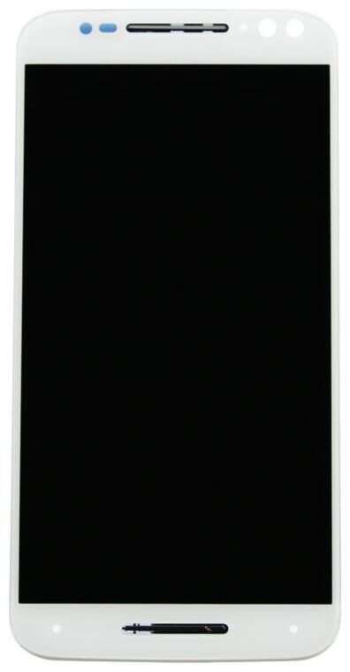 

RDG Premium Display for Motorola Moto X Style With Frame White Complete Folder Display