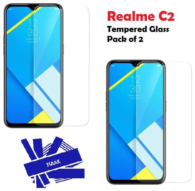 

Realme C2 Tempered Glass (Pack of 2)