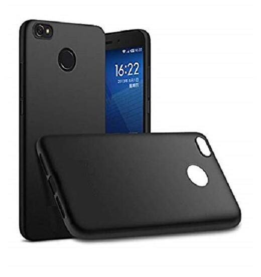 

OFFERSONLY Rubber Back Cover For Redmi 4 ( Black )
