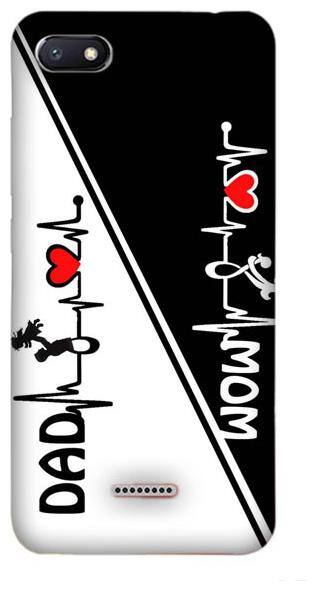 Buy Redmi 6 A Mom And Dad Back Cover Online At Low Prices In India