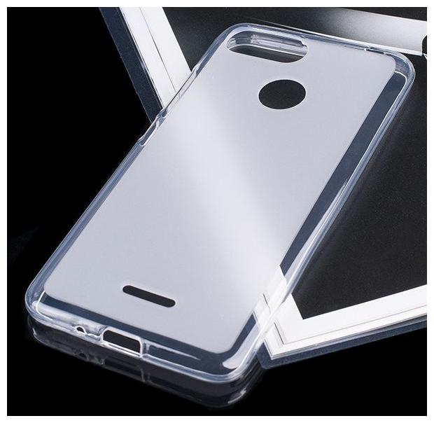 

Redmi 6 soft silicon Transparent Back cover