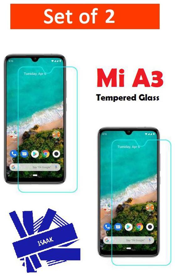 

Redmi Mi A3 Tempered Glass (Pack of 2)