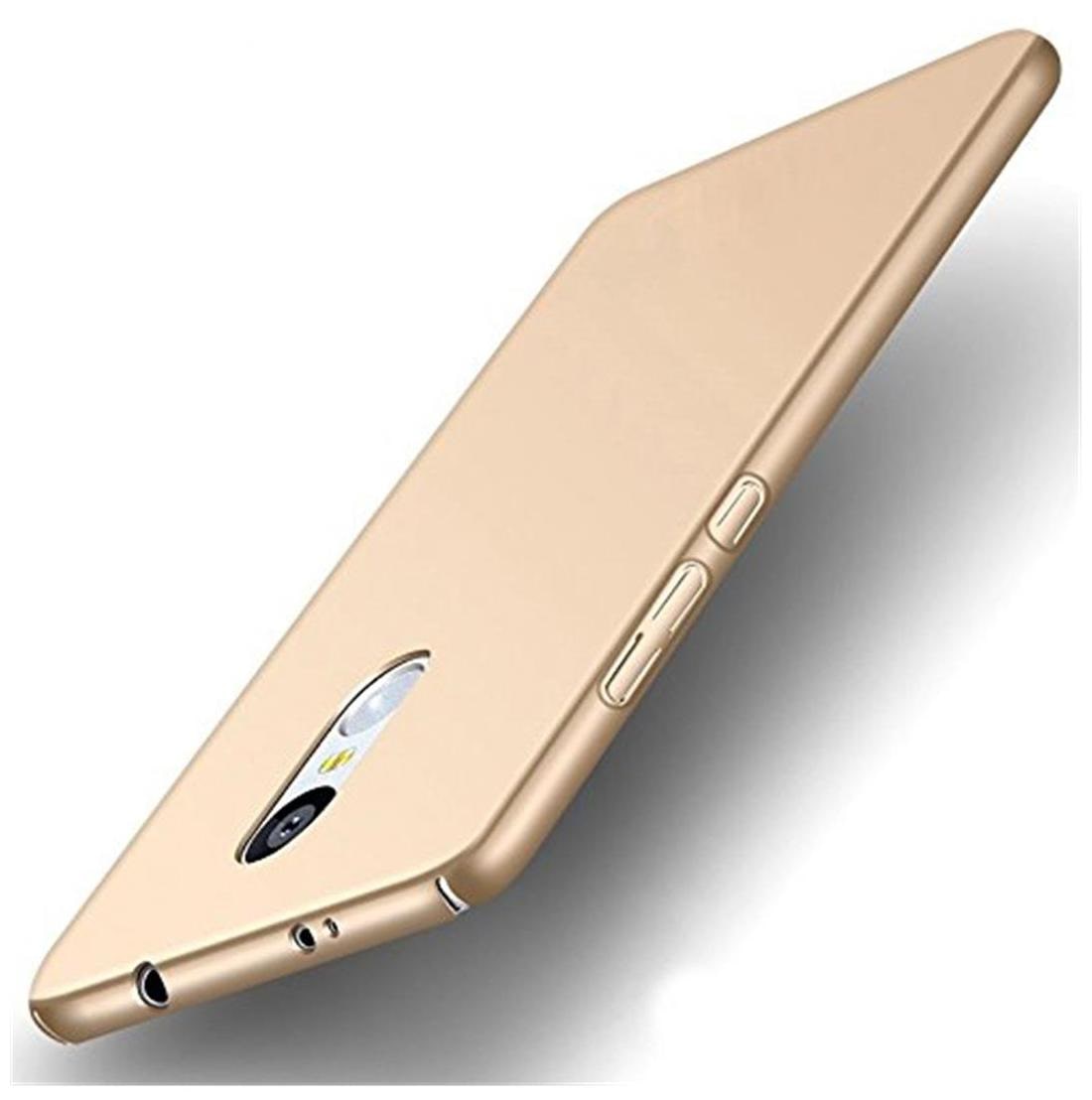 

Redmi Note 5 All Sides Protection 360 Degree Sleek Rubberised Matte Hard Case Back Cover For Redmi Note 5 Gold