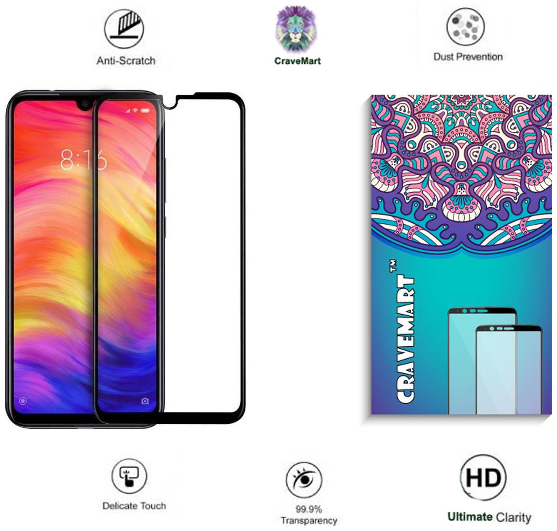 

Redmi Note 7 Pro Edge To Edge Tempered Glass Full Glue