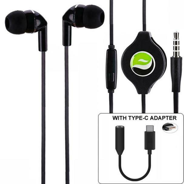 

RETRACTABLE HANDS-FREE HEADSET WITH MIC 3 5MM EARPHONE C0N for SMARTPHONES