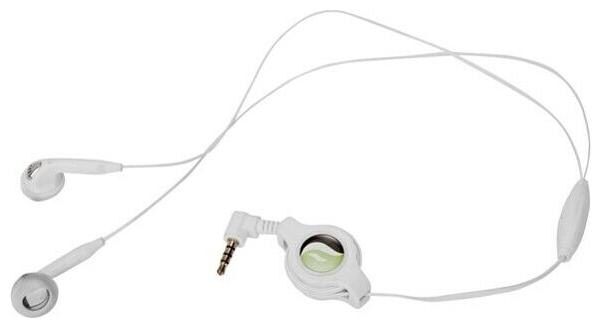 

Retractable Headset Handsfree Mic Dual Earbuds Earphones for Smartphones