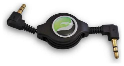 

RETRACTABLE AUX CABLE CAR STEREO WIRE AUDIO SPEAKER CORD W6W for PHONE TABLETS