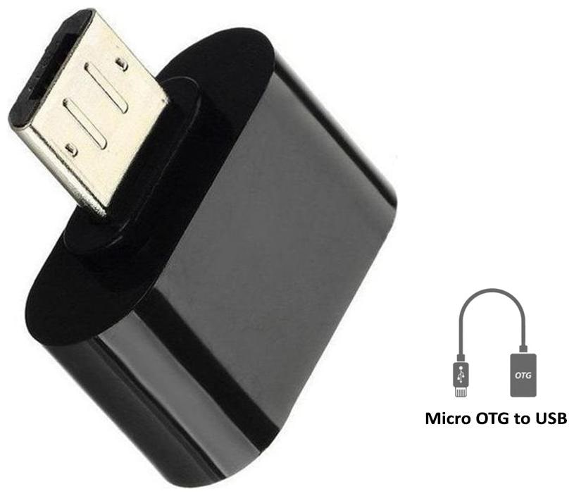 

5PLUS RME little Micro OTG To USB 2 0 Adapter Only work with phones having OTG support feature in it( Assorted colour)