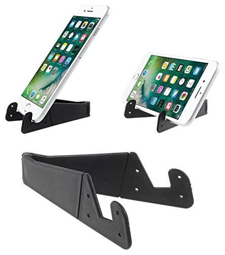 

RRS SONS Universal Multipurpose Foldable V-Shaped Mobile Stand Holder (Black)