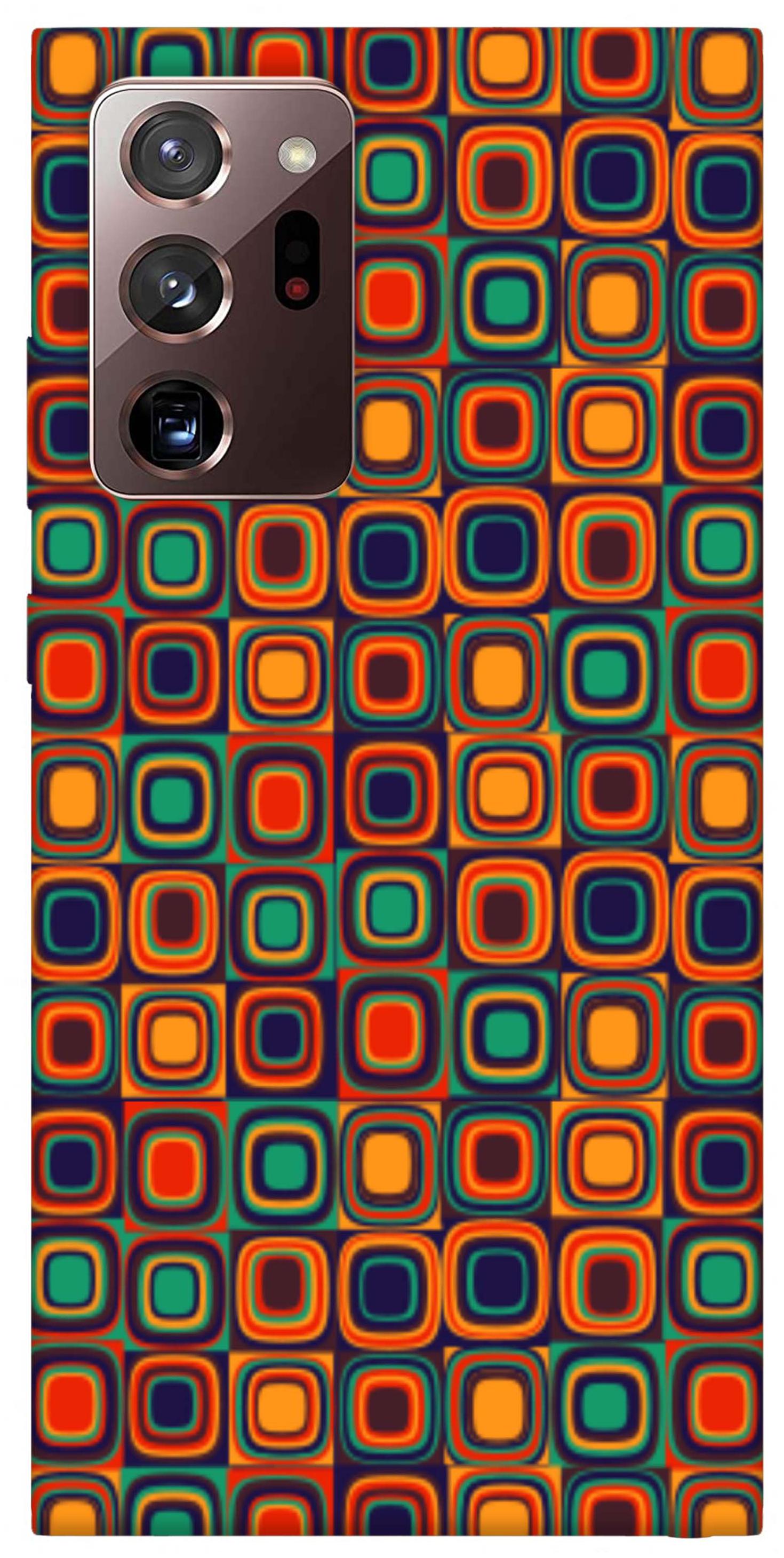 

Rrvs Printed Silicone Soft Back Cover For Samsung Galaxy Not 20 Ultra Multi