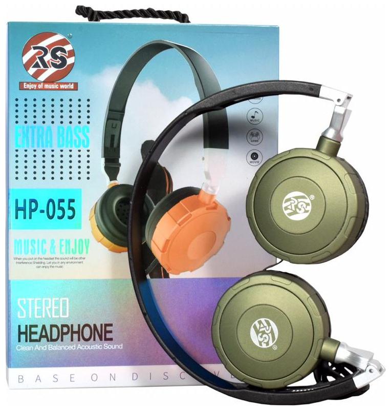 

RS Enjoy of music world RS HEADPHONE-055 On-Ear Wired Headphone ( Multi )