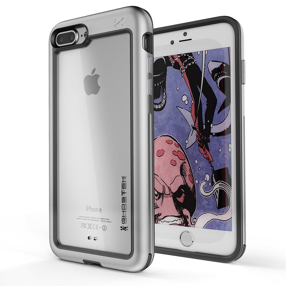 

Rugged iPhone 7 Plus iPhone 8 Plus Case with Slim Tough Heavy Duty Metal Bumper