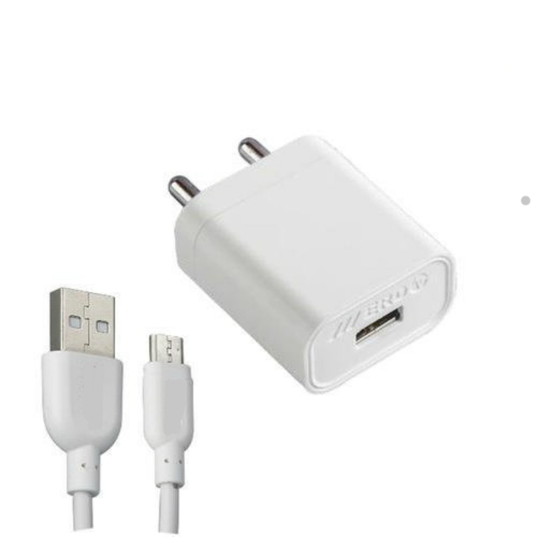 

S4 2 1 Ampere Superfast Charging Wall Charger Charging Cable (White)