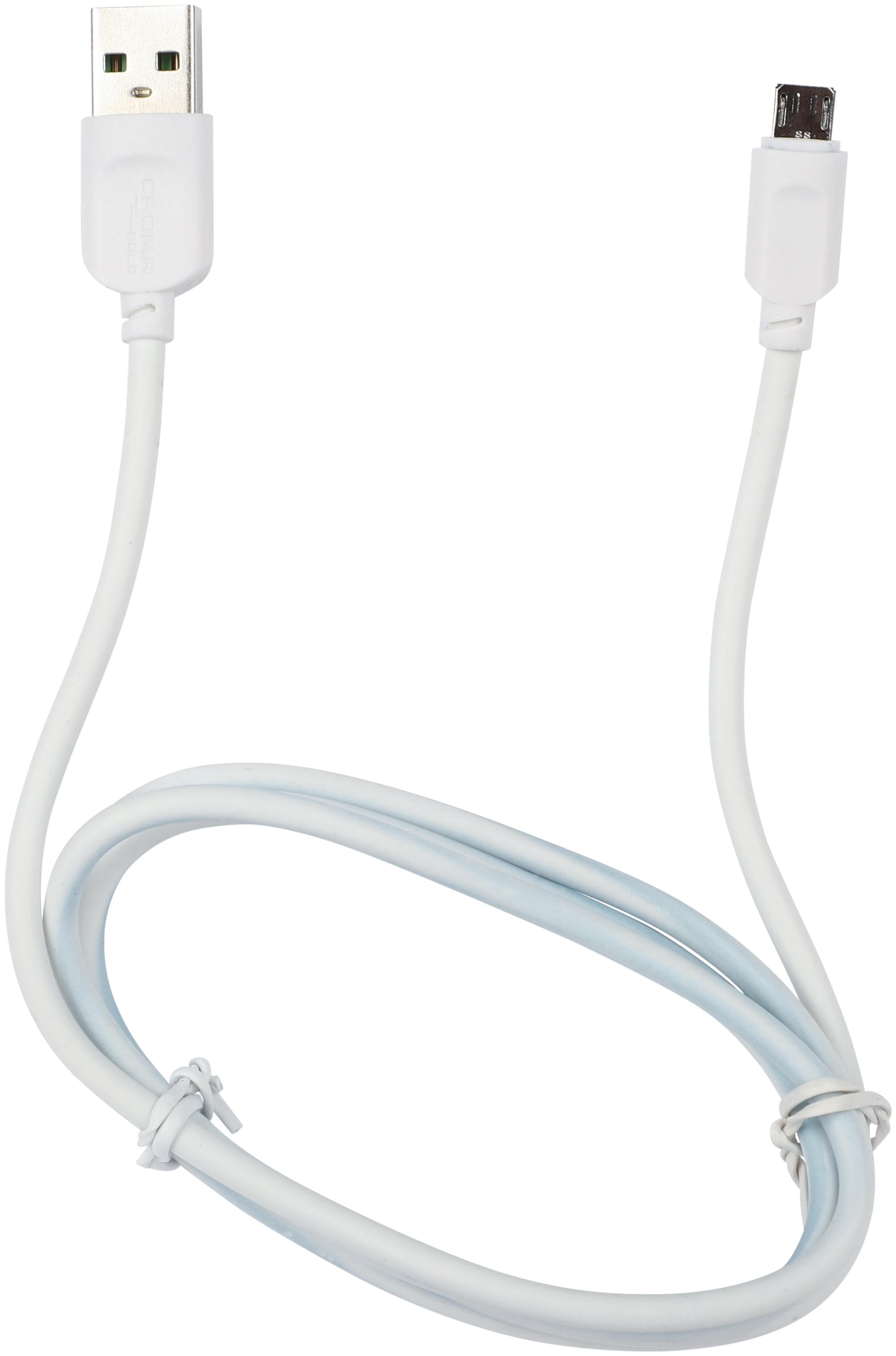 

Micro-USB to USB Charge and Sync Cable for Android Smartphones Tablets Other Devices (White) by S4